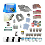 6 Colors Screen Printing Materials Kit