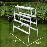 Hydroponic Site Grow Kit 72 Ladder-type Culture Garden System Tool Seed Starting