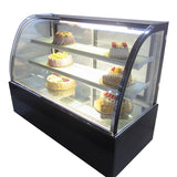 220V 48" Glass Refrigerated Cake Showcase Pie Bekery Cabinet Display Case Cooler 35.6-46.4℉ (2℃-8℃)