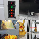 220V 48" Glass Refrigerated Cake Showcase Pie Bekery Cabinet Display Case Cooler 35.6-46.4℉ (2℃-8℃)