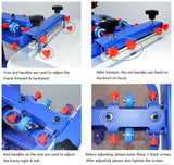 4 Color 1 Station Silk Screen Printing Press Fine Tuning T-shirt Micro-registration Screen Printer