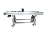 Updated PVC Belt Conveyor Machine 59"*11.8" White Conveyor w/Controller