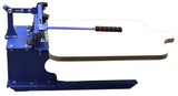 1 Color 1 Station Silk T-Shirt Screen Printing Machine DIY Fabric Press for T-Shirt Clothing Hats Adjustable Blue