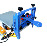 Vacuum Screen Printing Press Micro-Registration 16x20 Inch Silk Screen Printing Machine with Stainless Steel Pallet