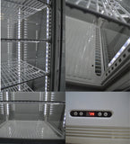 Commercial Refrigerator Cake Display Case Pie Beverage Refrigerated Cabinet Showcase 110V 35.6-53.6 F