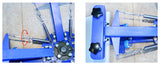 6 Color 6 Station Screen Printing Machine Screen & Platen Rotating Screen Printing Press
