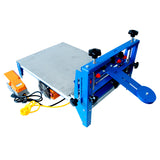 Vacuum Screen Printing Press Micro-Registration 16x20 Inch Silk Screen Printing Machine with Stainless Steel Pallet