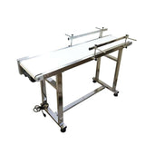 Conveyor System:53"L*11.8"W PVC Belt Conveyor for Conveying  Best Quality USA