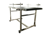 59"*19.6" PVC  Conveyor With Double Guardrails Double Fence Wider Device Best