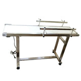 Conveyor System:53"L*11.8"W PVC Belt Conveyor for Conveying  Best Quality USA