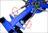 4 Color 4 Station Screen Printing Machine Screen Printing Press Screen Platen Rotating