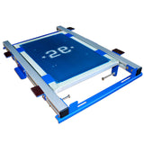 23.6x23.6 Inch Carton Box Screen Printing Press Silk Screen Printing Machine for Wooden Metal Box Single Color Screen Printer