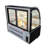 220V 48" Glass Refrigerated Cake Showcase Pie Bekery Cabinet Display Case Cooler 35.6-46.4℉ (2℃-8℃)