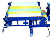 3 Color 1 Station Silk Screen Printing Press Micro-Registration Screen Printing Machine for Fabric Ribbons with Flash Dryer