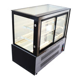 Refrigerated Cake Showcase Bakery Dispaly Case Cabinet Right Angel 220V 315W 35.6℉-46.4℉ (2℃-8℃)