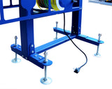 3 Color 1 Station Silk Screen Printing Press Micro-Registration Screen Printing Machine for Fabric Ribbons with Flash Dryer