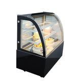 220V 48" Glass Refrigerated Cake Showcase Pie Bekery Cabinet Display Case Cooler 35.6-46.4℉ (2℃-8℃)