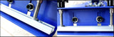 4 Color 2 Station Screen Printing Machine Single Rotating Screen Printing Press with Free Squeegees