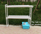 Hydroponic 36 Plant Sites Grow Kit Ebb and Flow Deep Water Culture Garden System