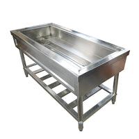 Electric Food Well Steamer Floor Type Food Warming Equipment  Bain-Marie Buffet