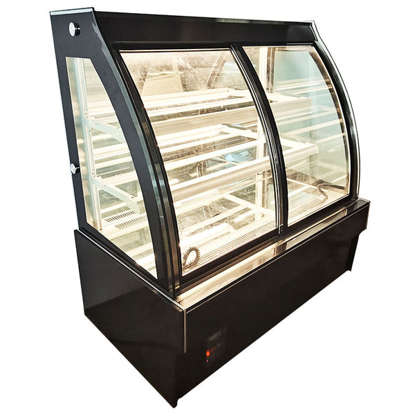 Commercial Display Case 220V Refrigerator Cake Showcase Bakery Cabinet 47 Inch 35.6℉-46.4℉