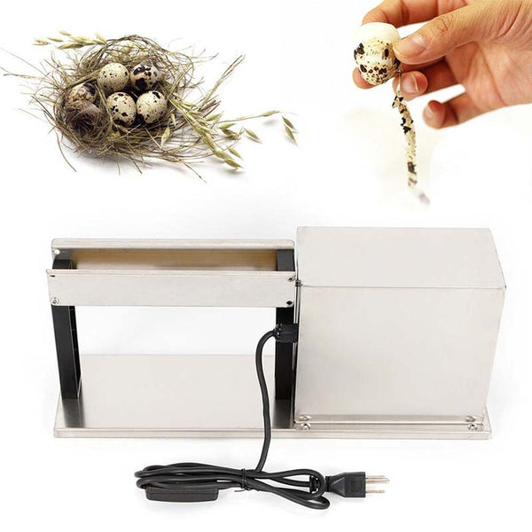 Practical semi-automatic sheller Quail Egg Stripping Huller  Machine 110V