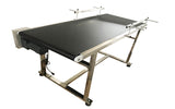 Wider Electric Conveyor with black PVC Belt Size 59x23.6inch 110V 250W