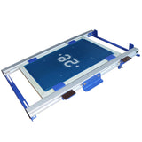 23.6x23.6 Inch Carton Box Screen Printing Press Silk Screen Printing Machine for Wooden Metal Box Single Color Screen Printer