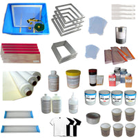 4 Colors Screen Printing Materials Kit