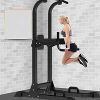 Dip Station Chin Up Power Tower Rack Pull Up Weight Stand Bar Raise