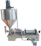 50-500ml Paste Filling Machine with Vertical Mixing Hopper 110V