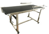59"*19.6" PVC  Conveyor With Double Guardrails Double Fence Wider Device Best
