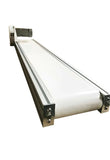 Top-grade Best 110V 59"L mesa,No Legs,7.8"W White PVC Belt Conveyor Mesa,Newest