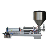 110V Liquid&Cream Filling Machine 1000-5000ml Larger Pump 50L Hopper