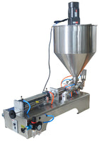 50-500ml Paste Filling Machine with Vertical Mixing Hopper 110V