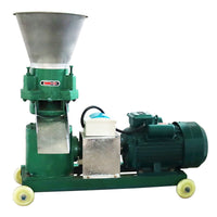 Animal Pellet Feed Mill Machine 220V 3 Head Rollers Pellet Fodder Press Pelletizer 4.5KW 200KG/H