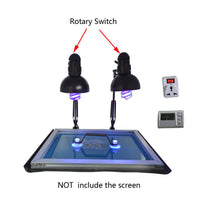 Micro-registration Screen Printing Kit 4-4 Color Press Machine & Flash Dryer