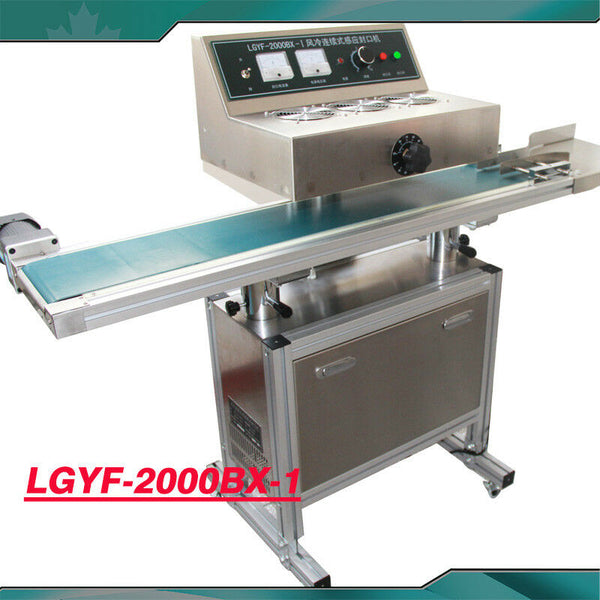 Electromagnetic Continuous Vertical Induction Sealer LGYF-2000BX-1 In Factory