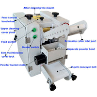 Commercial Dumpling Skin Wonton Dough Processing Machine 3.1 Inches 10 Grams