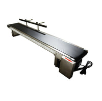 110V Electric Desktop Conveyor Belt Machine One Fence 59''x 7.8''