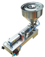 110V Pneumatic Paste and Liquid Filling Machine 30-300ml Volume For Shampoo Oil