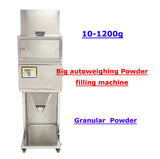 Best quality 110V 10-1200g Powder filling machine vibratory filler tea weigh