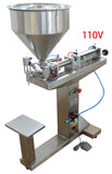 110V Automatic Paste Liquid Filling Machine 50-500ml with Stand