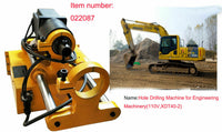 Line Boring Machine Engineering Mechanical Excavating Machinery Hole Drilling US