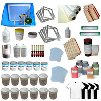 6 Colors Screen Printing Materials Kit