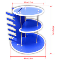 Silk Screen Printing Squeegee Ink Scraper Holder Rack Fabric Squeegee Rotating Rack