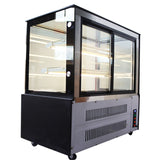 Refrigerated Cake Showcase Bakery Dispaly Case Cabinet Right Angel 220V 315W 35.6℉-46.4℉ （2℃-8℃）