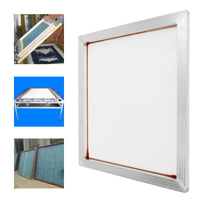 Aluminum Screen Printing Frame 16*20" with 180 Mesh Fabric DIY Press Tool